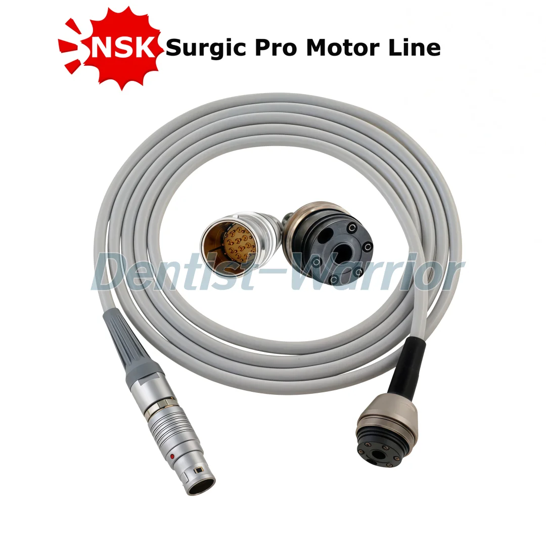 NSk Cable Line Dental Motor Cord Cable Implant Motor Line Fit NSK Surgic Pro Surgical Unit Motor
NSk Cable Line Dental Motor Cord Cable Implant Motor Line Fit NSK Surgic Pro Surgical Unit Motor