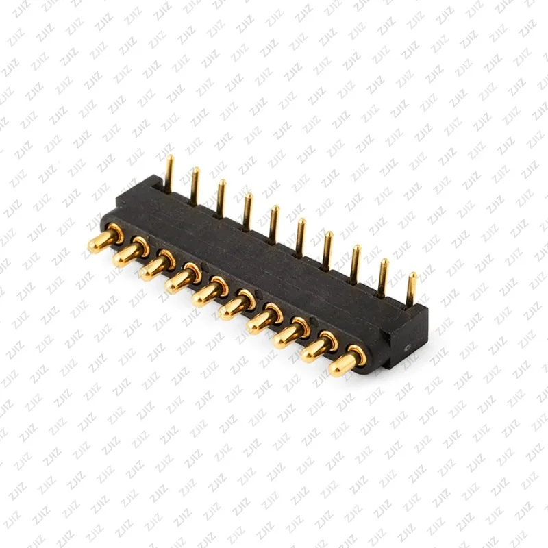 POGOPIN Bending Type Spring Thimble Connector Folding Single Row 10PIN High Current Gold Plated Charging Probe Wholesale
POGOPIN Bending Type Spring Thimble Connector Folding Single Row 10PIN High Current Gold Plated Charging Probe Wholesale