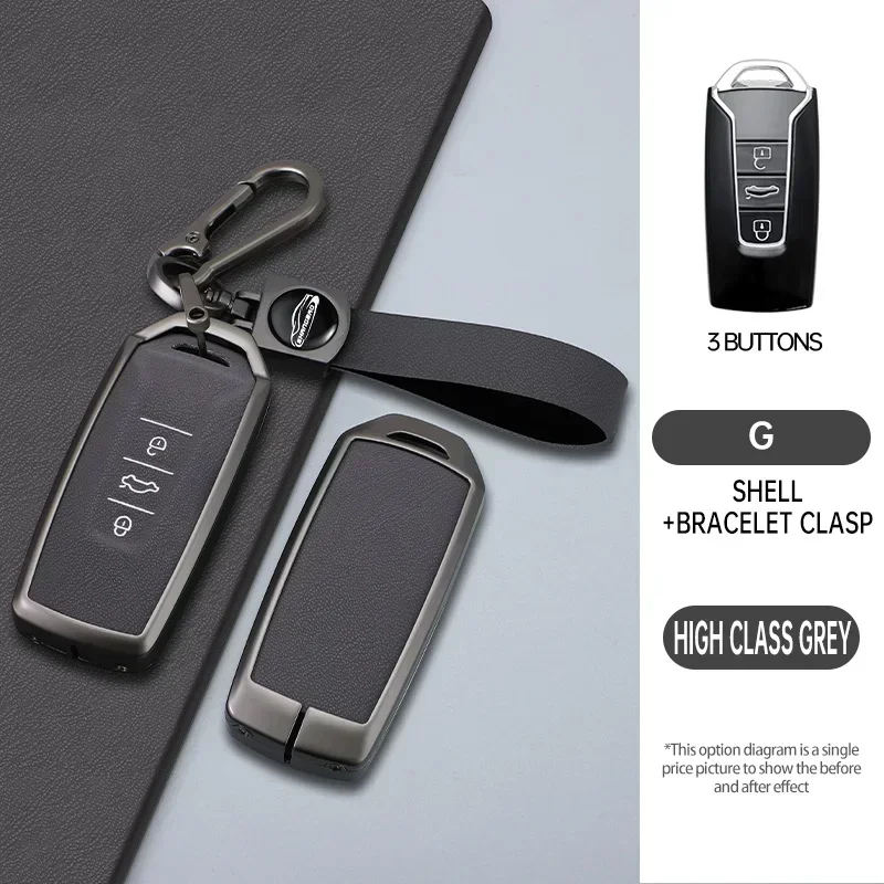 Защитный чехол для брелока из цинкового сплава для VW Volkswagen Touareg EL 2019-2023, чехол для дистанционного ключа, аксессуары
Защитный чехол для брелока из цинкового сплава для VW Volkswagen Touareg EL 2019-2023, чехол для дистанционного ключа, аксессуары