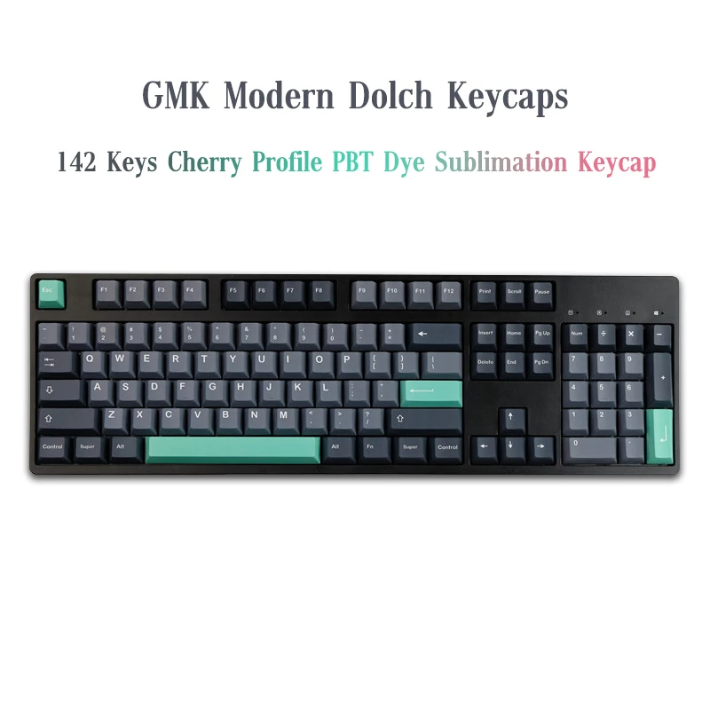142 клавиш GMK, современные колпачки клавиш Dolch, вишневый профиль PBT, механическая клавиатура, колпачок клавиш для MX Switch с 1.75U 2U Shift61/64
142 клавиш GMK, современные колпачки клавиш Dolch, вишневый профиль PBT, механическая клавиатура, колпачок клавиш для MX Switch с 1.75U 2U Shift61/64