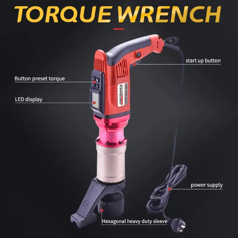 Gold Seller 4200 Nm Limited Space Electric Programmable Torque Wrench Tool Electric Impact Wrench
Gold Seller 4200 Nm Limited Space Electric Programmable Torque Wrench Tool Electric Impact Wrench