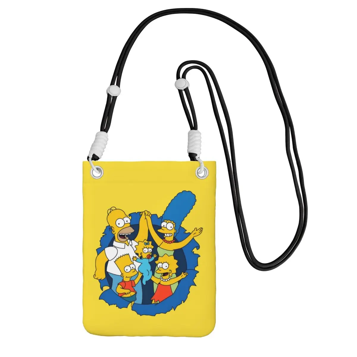 Custom Simpsons Mobile Phone Bag for Travel Hiking Women Men Comedy Cartoons Small Crossbody Purse Smart Phone Wallet With Strap
Custom Simpsons Mobile Phone Bag for Travel Hiking Women Men Comedy Cartoons Small Crossbody Purse Smart Phone Wallet With Strap