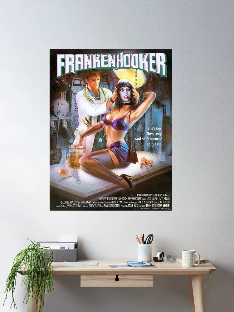 Frankenhooker Movie, Art Print Silk Poster Home Wall Decor
Frankenhooker Movie, Art Print Silk Poster Home Wall Decor