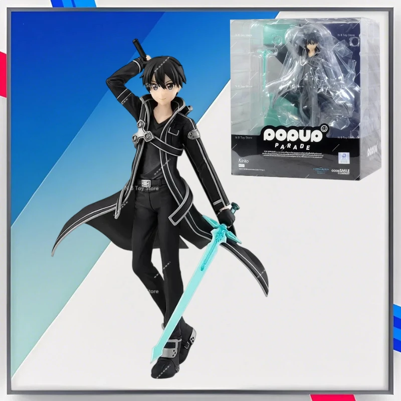 GSC Pop-up Parade Real Sword Art Online Kirigaya Kazuto Anime Action Figures Toys for Young Girls Children Gifts Model Ornament
GSC Pop-up Parade Real Sword Art Online Kirigaya Kazuto Anime Action Figures Toys for Young Girls Children Gifts Model Ornament