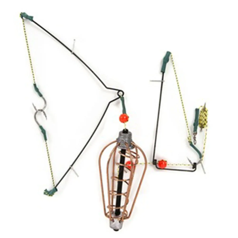 Brand New High Quality Functional Fishing Bait Cage Cage Hook Parts Terminal Tackle Tools Weight Optional 50cm
Brand New High Quality Functional Fishing Bait Cage Cage Hook Parts Terminal Tackle Tools Weight Optional 50cm