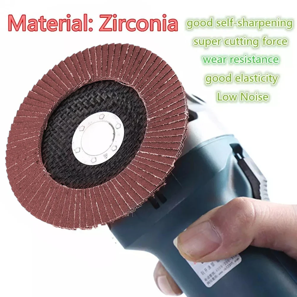1pc Flap Discs 115mm Zirconium Grinding Wheels 40/60/80/120 Grit Professional Flap Discs Sanding For Angle Grinder
1pc Flap Discs 115mm Zirconium Grinding Wheels 40/60/80/120 Grit Professional Flap Discs Sanding For Angle Grinder