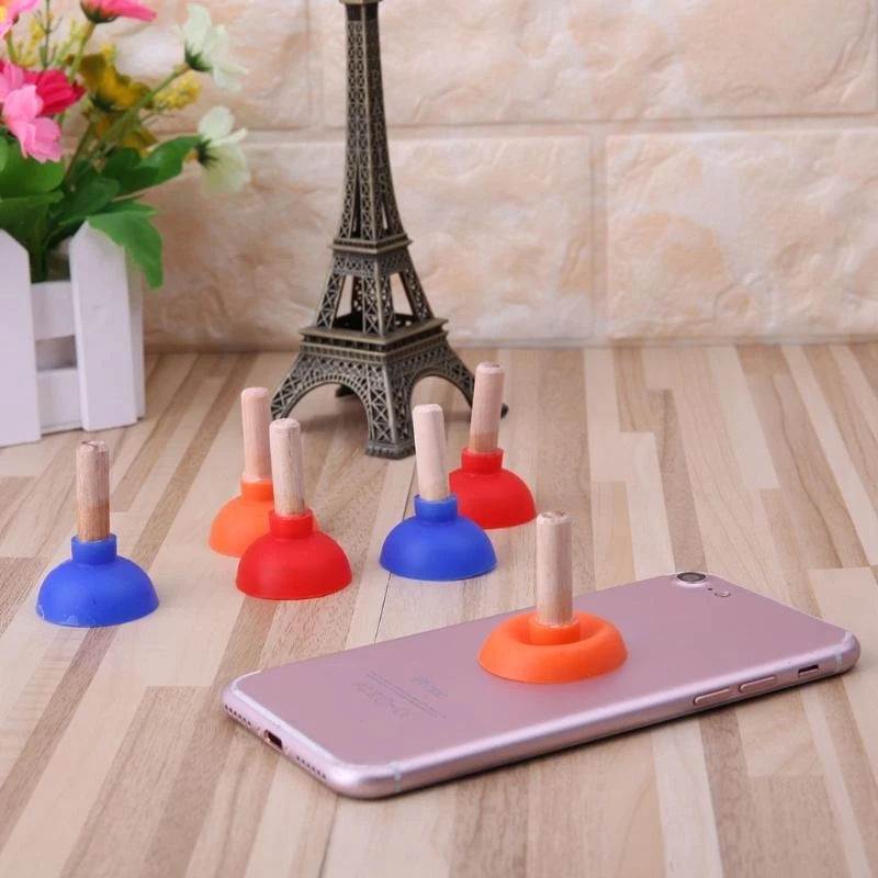 Mini Colorful Toilet Plunger Holder Sucker Stand For Mobile Phone for
Mini Colorful Toilet Plunger Holder Sucker Stand For Mobile Phone for