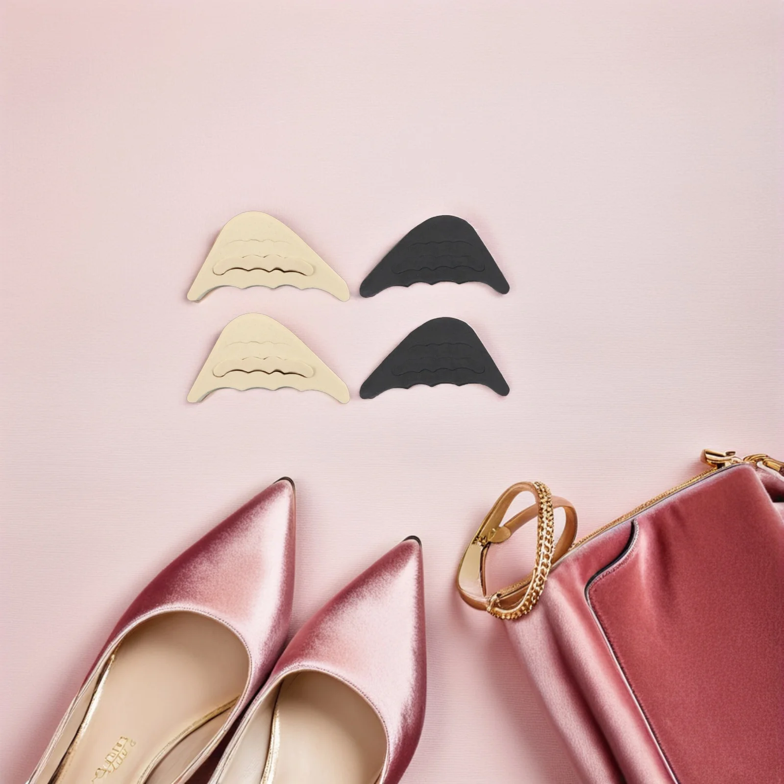 2pcs Forefoot Pad Eva Insole For Women High Heel Cushion Metatarsal Support Shoe Insert Pain Relief Half Sole Non-Slip
2pcs Forefoot Pad Eva Insole For Women High Heel Cushion Metatarsal Support Shoe Insert Pain Relief Half Sole Non-Slip