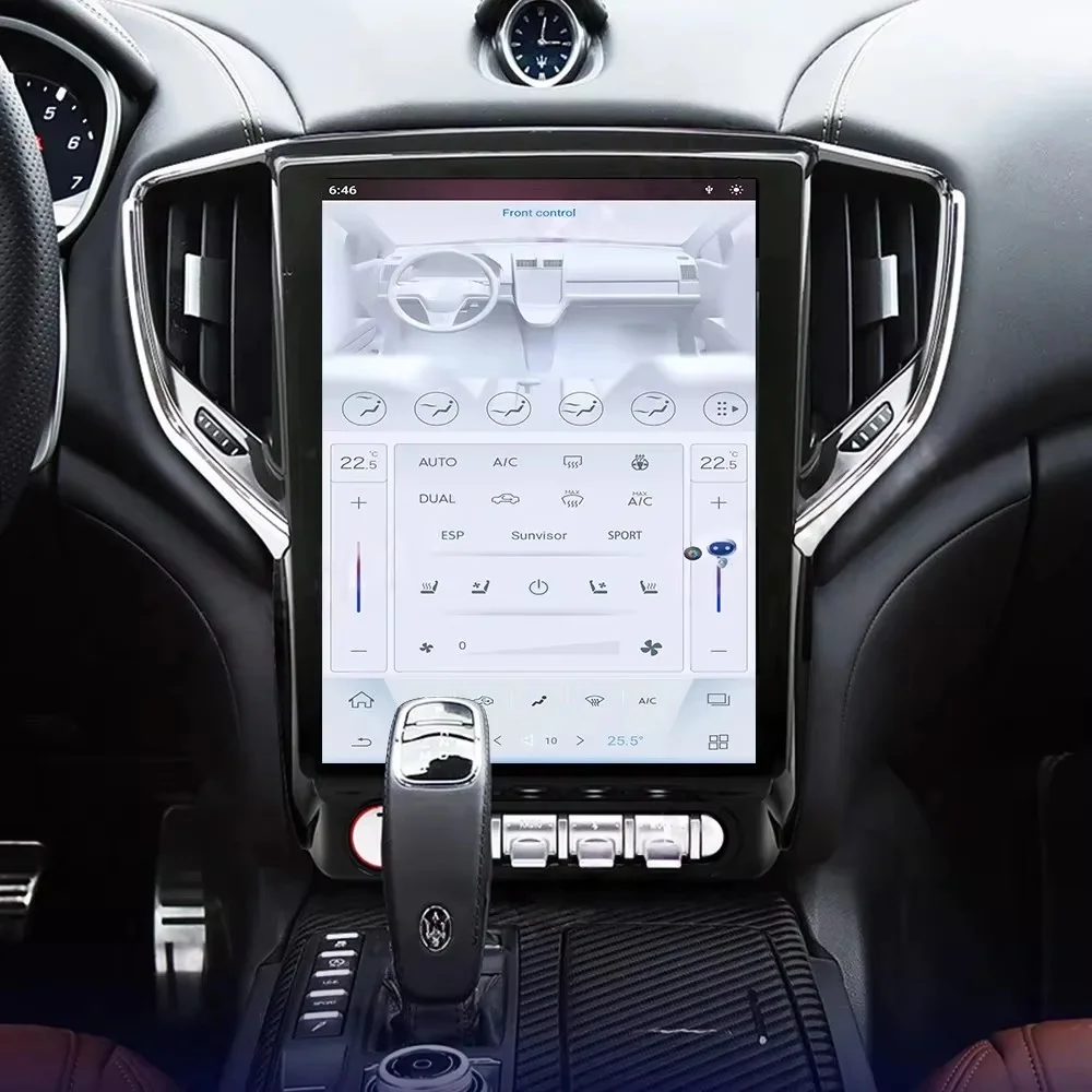 Qualcomm Android 13 For Maserati GHIBLI 2013-2022 Wireless CarPlay Multimedia Player Bluetooth Auto Stereo GPS Navti Head Unit
Qualcomm Android 13 For Maserati GHIBLI 2013-2022 Wireless CarPlay Multimedia Player Bluetooth Auto Stereo GPS Navti Head Unit