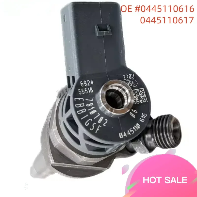 High quality New 0445110616 0445110617 Fuel Injector for BMW X3 F25 E90 F30 F10 F11 520d 530d 320d 330d
High quality New 0445110616 0445110617 Fuel Injector for BMW X3 F25 E90 F30 F10 F11 520d 530d 320d 330d