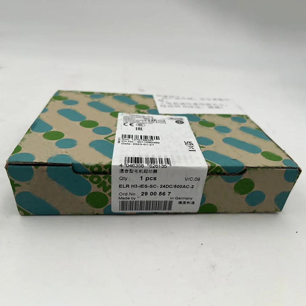 ELR H3-IES-SC- 24DC/500AC-2 Hybrid Motor Starter 2900567
ELR H3-IES-SC- 24DC/500AC-2 Hybrid Motor Starter 2900567