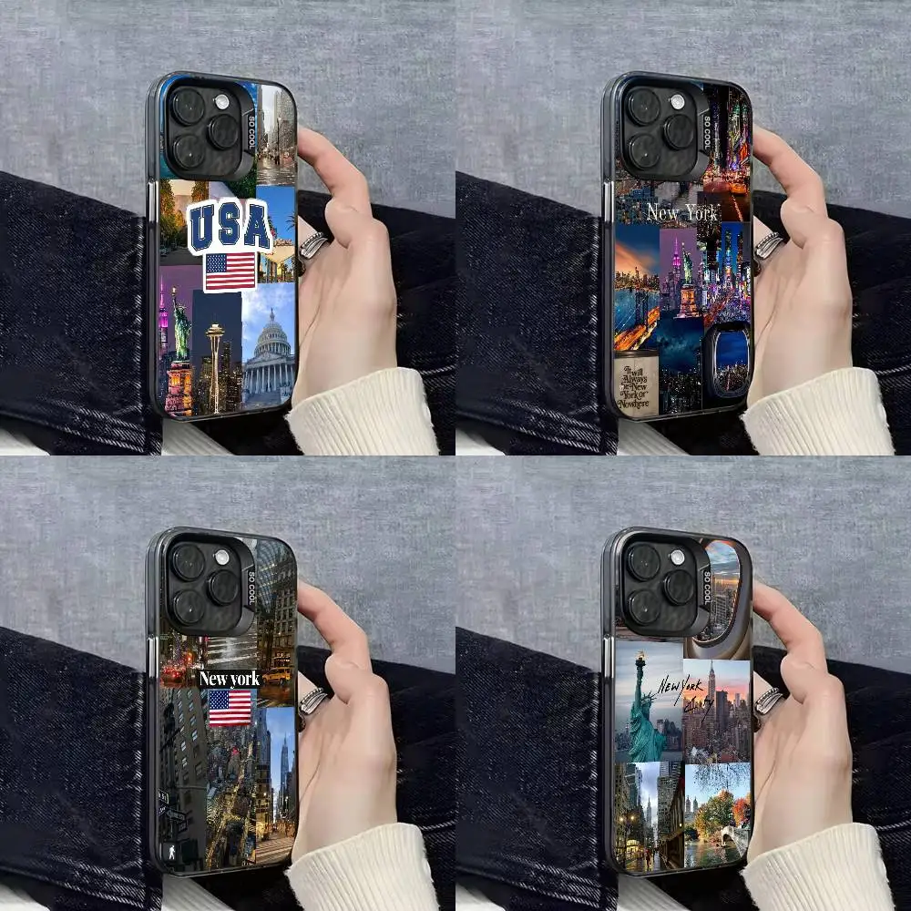USA America New York Travel Phone Case For iPhone 16,15,14,13,12,11,Mini,Pro,E,SE4,XS,MAX Black IMD Box
USA America New York Travel Phone Case For iPhone 16,15,14,13,12,11,Mini,Pro,E,SE4,XS,MAX Black IMD Box