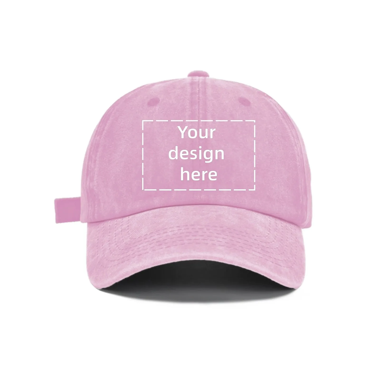 Washed Baseball Cap Custom Text Photo Logo Adjustable Unisex Outdoor Hat
Washed Baseball Cap Custom Text Photo Logo Adjustable Unisex Outdoor Hat