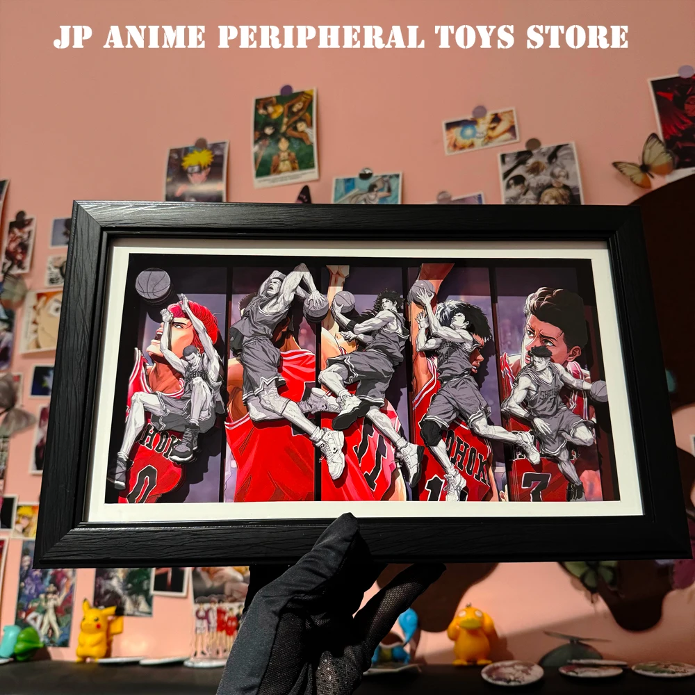 Anime Slam Dunk 3D Handmade Art Painting Sakuragi Hanamichi Cartoon Figure Collect Picture Ornaments Decora Fans Gift
Anime Slam Dunk 3D Handmade Art Painting Sakuragi Hanamichi Cartoon Figure Collect Picture Ornaments Decora Fans Gift