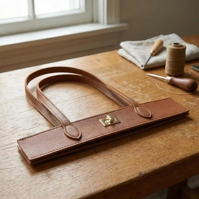 Woven Handbag Handle Bag Handle DIY Bag Accessories Buckle PU Handle Retro Perforated Double Handle Solid Color Bag Handle
Woven Handbag Handle Bag Handle DIY Bag Accessories Buckle PU Handle Retro Perforated Double Handle Solid Color Bag Handle