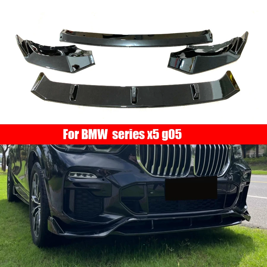 For BMW X5 G05 2019-2022 Bright Black Car Front Bumper Lip Front lip Diffuser Front Chin glossy black Spoiler Upgrade Body Kit
For BMW X5 G05 2019-2022 Bright Black Car Front Bumper Lip Front lip Diffuser Front Chin glossy black Spoiler Upgrade Body Kit