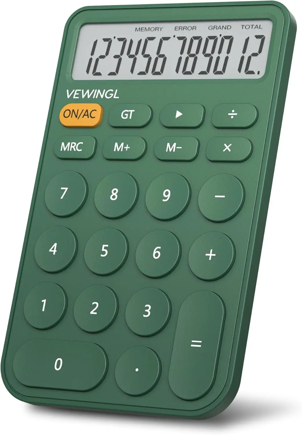 12-Digit Desktop Calculator with Large Display & Big Buttons for Office, School, Home Use - Compact and Portable Design
12-Digit Desktop Calculator with Large Display & Big Buttons for Office, School, Home Use - Compact and Portable Design