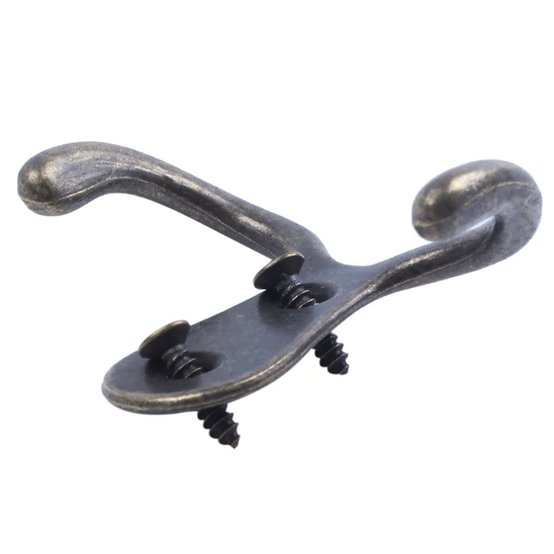 A19F-6 X Винтовой крючок Ретро Металлический двойной крючок Металлическая настенная вешалка для пальто Антикварная бронза для шляп
A19F-6 X Винтовой крючок Ретро Металлический двойной крючок Металлическая настенная вешалка для пальто Антикварная бронза для шляп