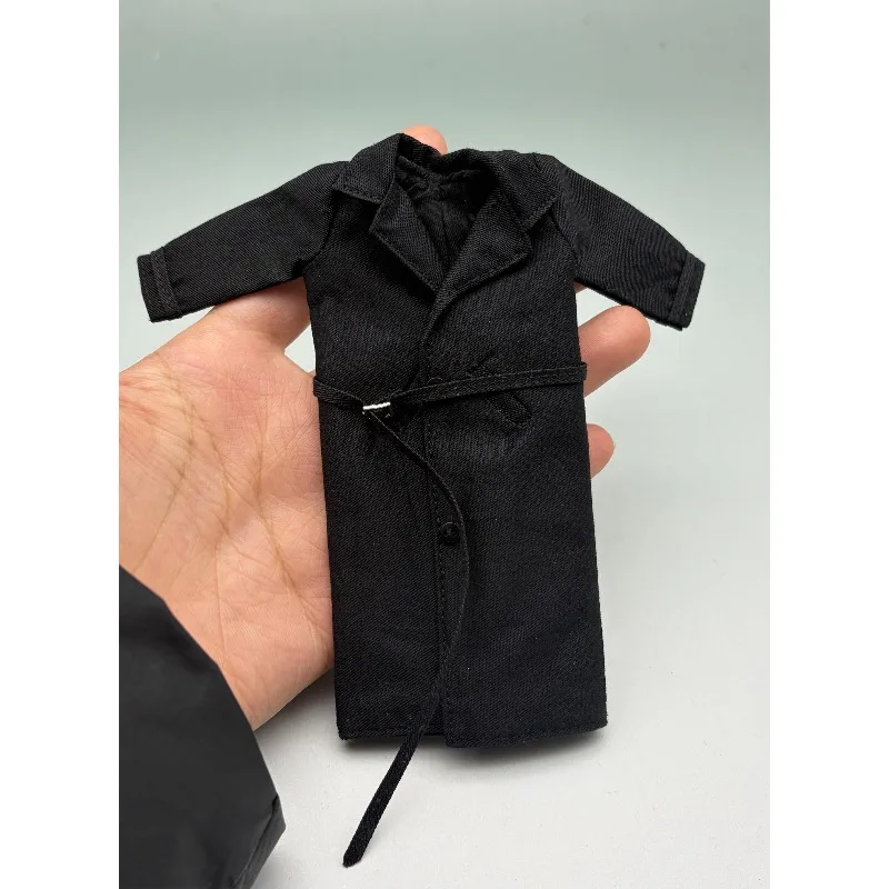1/12 Scale Trendy Black Coat Long Style Trendy Jacket with Belt Clothes Model Gift for 6'' Action Figures Body Doll Decoration
1/12 Scale Trendy Black Coat Long Style Trendy Jacket with Belt Clothes Model Gift for 6'' Action Figures Body Doll Decoration