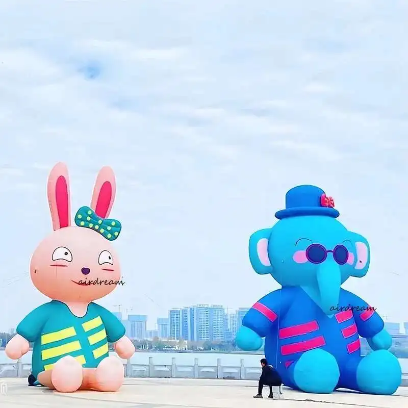 Iatable Elephant Cartoon Air Blow Giant Pink Anime Rabbit Easter Bunny With Blower Animal Mascot Event Advertising Props
Iatable Elephant Cartoon Air Blow Giant Pink Anime Rabbit Easter Bunny With Blower Animal Mascot Event Advertising Props