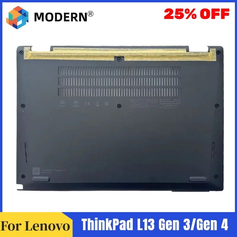 Новинка для Lenovo ThinkPad L13 Gen 3/Gen 4, нижняя нижняя крышка ноутбука, нижний корпус D Shell 5M11L64835
Новинка для Lenovo ThinkPad L13 Gen 3/Gen 4, нижняя нижняя крышка ноутбука, нижний корпус D Shell 5M11L64835