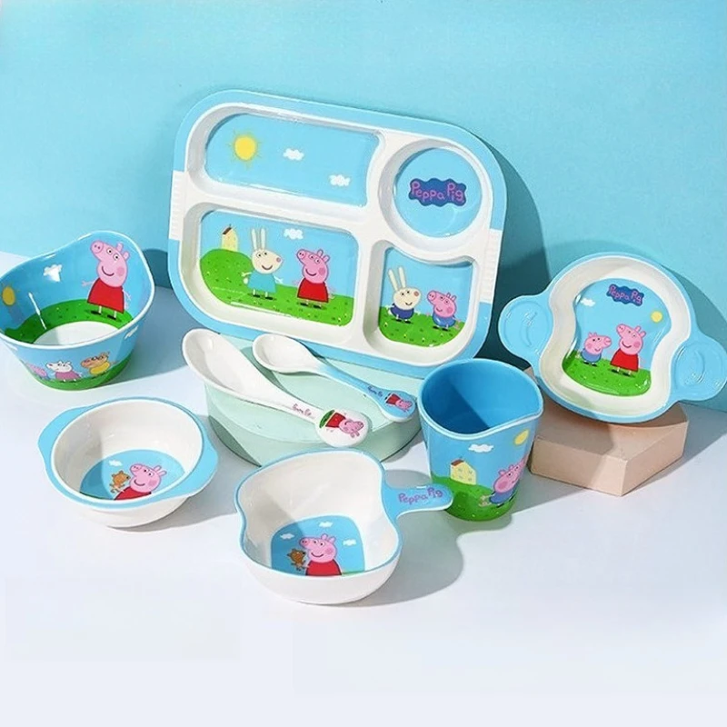 WUHE 8PCS Dinnerware Set, Food Plate Bowl Cup Spoon Fork Set Dishware, Cartoon Tableware, Dishwasher Safe Healthy Mealtime
WUHE 8PCS Dinnerware Set, Food Plate Bowl Cup Spoon Fork Set Dishware, Cartoon Tableware, Dishwasher Safe Healthy Mealtime