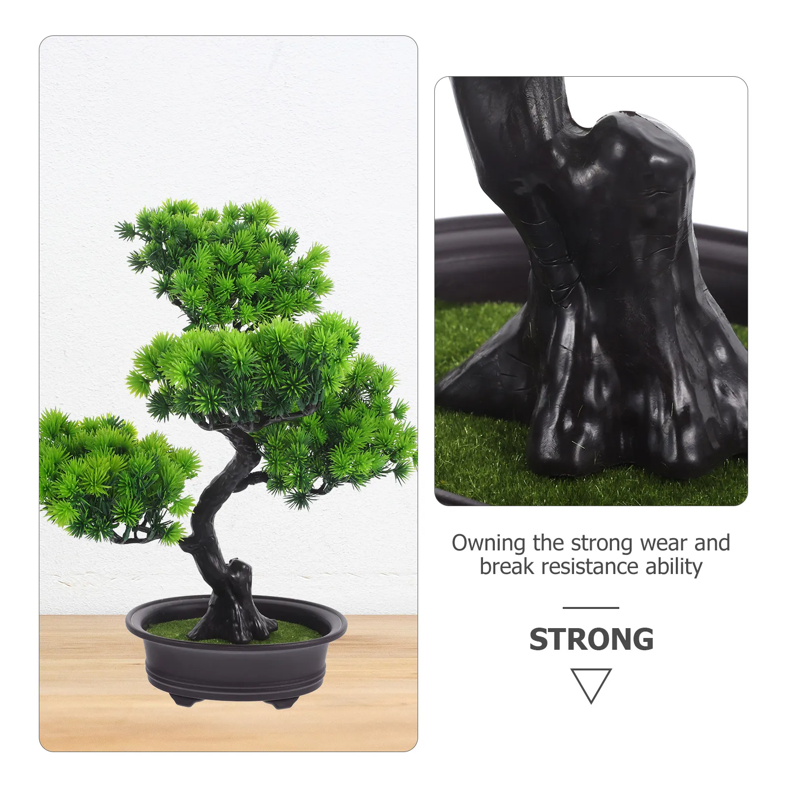 Simulated Cedar Bonsai Tree Decoration Decorations Artificial Plants Pp Faux Indoor Office Realistic Fake 
Simulated Cedar Bonsai Tree Decoration Decorations Artificial Plants Pp Faux Indoor Office Realistic Fake