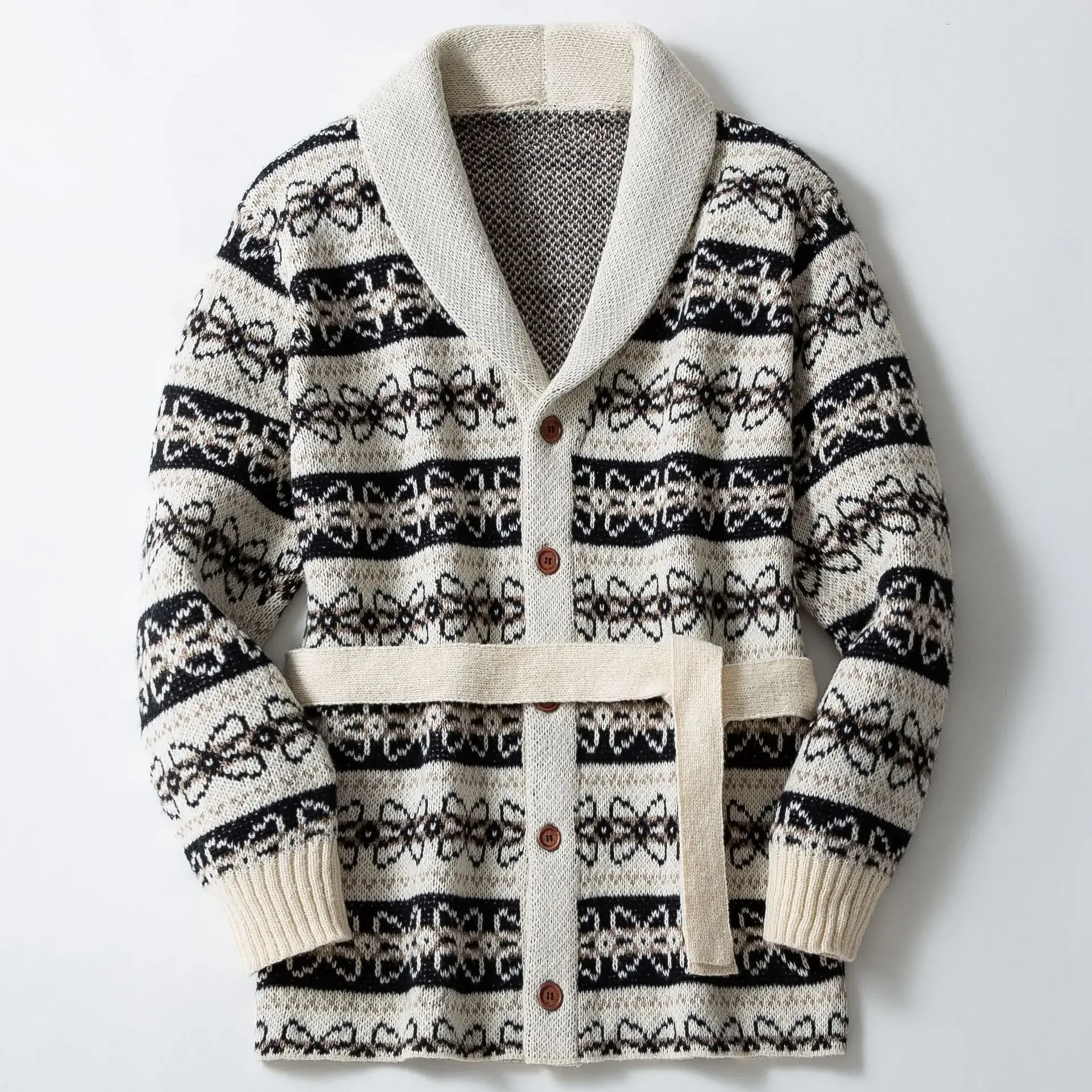 European and American Men's New Thickened Mid-long Knitted Cardigan Sweater Coat with Belt for Autumn and Winter 2024. M-XXXL
European and American Men's New Thickened Mid-long Knitted Cardigan Sweater Coat with Belt for Autumn and Winter 2024. M-XXXL