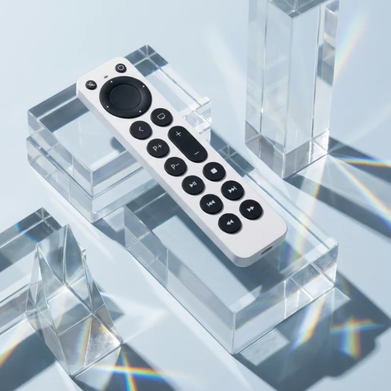 Replacement TV Remote for Apple TV 4K/Gen 1 2 3 4/ HD A2843 A2737 A2169 A1842 A1625 A1427 A1469 A1378 A1218 (No Voice)
Replacement TV Remote for Apple TV 4K/Gen 1 2 3 4/ HD A2843 A2737 A2169 A1842 A1625 A1427 A1469 A1378 A1218 (No Voice)