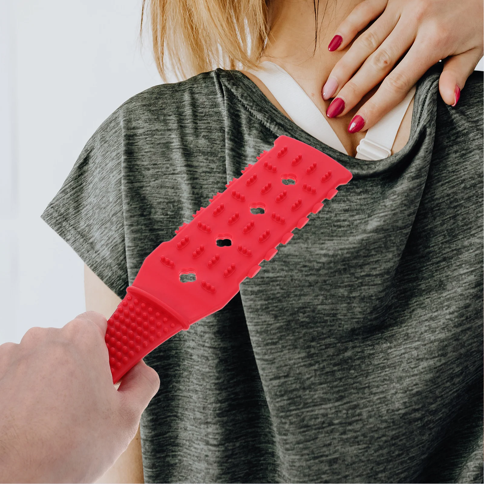 Портативная массажная палочка, 2 шт., массажер для тела, удлиненная скребковая пластина с четырьмя отверстиями для кровообращения плеч, шеи, спины, ног
Портативная массажная палочка, 2 шт., массажер для тела, удлиненная скребковая пластина с четырьмя отверстиями для кровообращения плеч, шеи, спины, ног