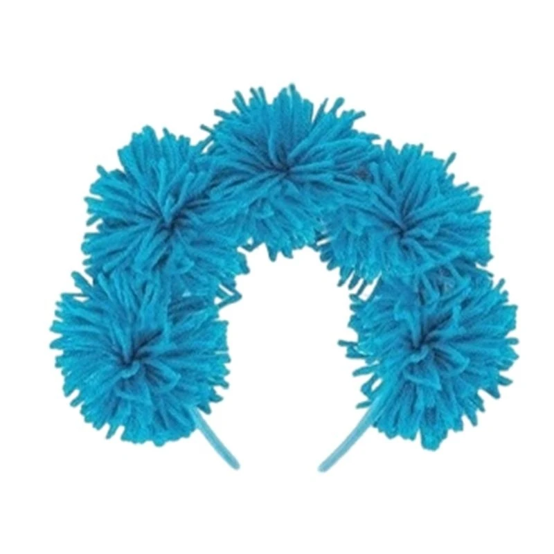 652F Furry Yarns Hairhoop for Family Gathering Birthday Party Pompoms Hairband Costume Hair Decoration for Formal and Casual
652F Furry Yarns Hairhoop for Family Gathering Birthday Party Pompoms Hairband Costume Hair Decoration for Formal and Casual
