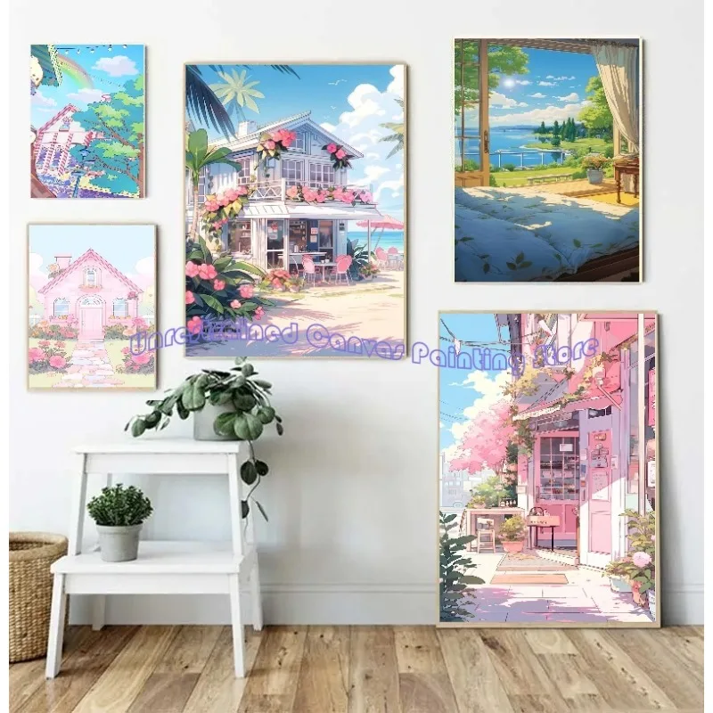 Fresh pastoral style Poster Prints For Children's Room Living Bedroom Home Decor Abstract Scenery Canvas Painting Wall Art Decor
Fresh pastoral style Poster Prints For Children's Room Living Bedroom Home Decor Abstract Scenery Canvas Painting Wall Art Decor
