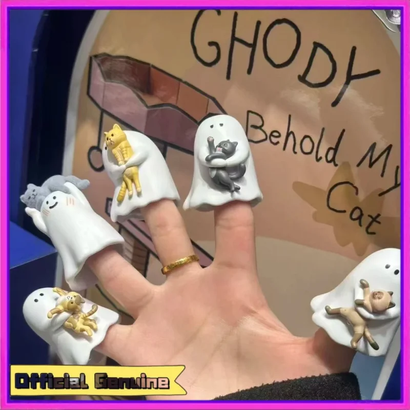 In stock Ghost Cat Blind Box Figures Cute Collectible Trendy Toy Desktop Ornaments Mystery Surprise Gift Girls Cat Friend Gift
In stock Ghost Cat Blind Box Figures Cute Collectible Trendy Toy Desktop Ornaments Mystery Surprise Gift Girls Cat Friend Gift