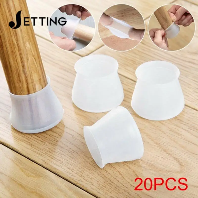 20pcs PVC Furniture Leg Protection Cover Table Feet Pad Floor Protector For Chair Leg Floor Protection Anti-slip Table Legs
20pcs PVC Furniture Leg Protection Cover Table Feet Pad Floor Protector For Chair Leg Floor Protection Anti-slip Table Legs