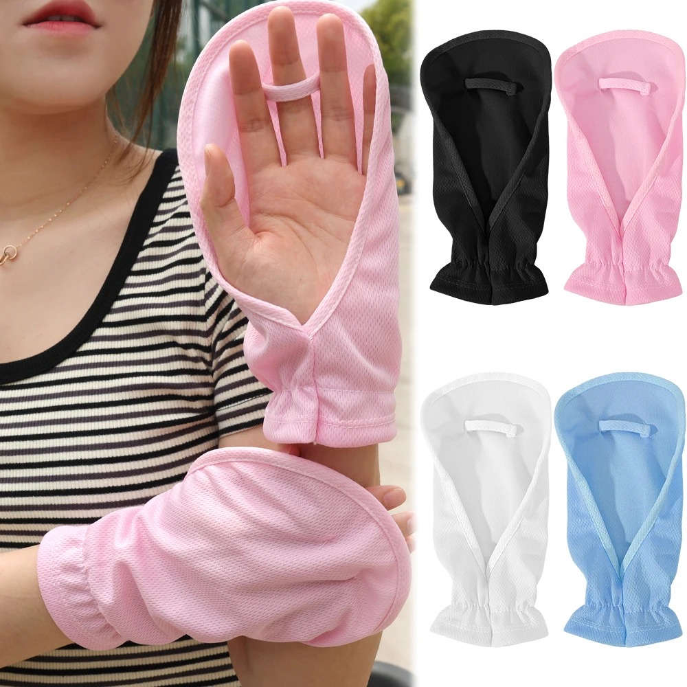 Summer Open-fingered Short Sunscreen Gloves Sleeve Women Thin Driving Outdoor Riding Breathable Mittens Sun Protection Gloves
Summer Open-fingered Short Sunscreen Gloves Sleeve Women Thin Driving Outdoor Riding Breathable Mittens Sun Protection Gloves