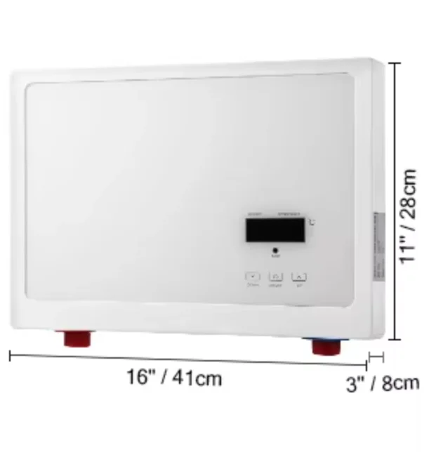 Today's 18kw Tankless Electric Water Heater Instant for Bathroom & Kitchen for Household Hotel & RV Reasonable Price
Today's 18kw Tankless Electric Water Heater Instant for Bathroom & Kitchen for Household Hotel & RV Reasonable Price