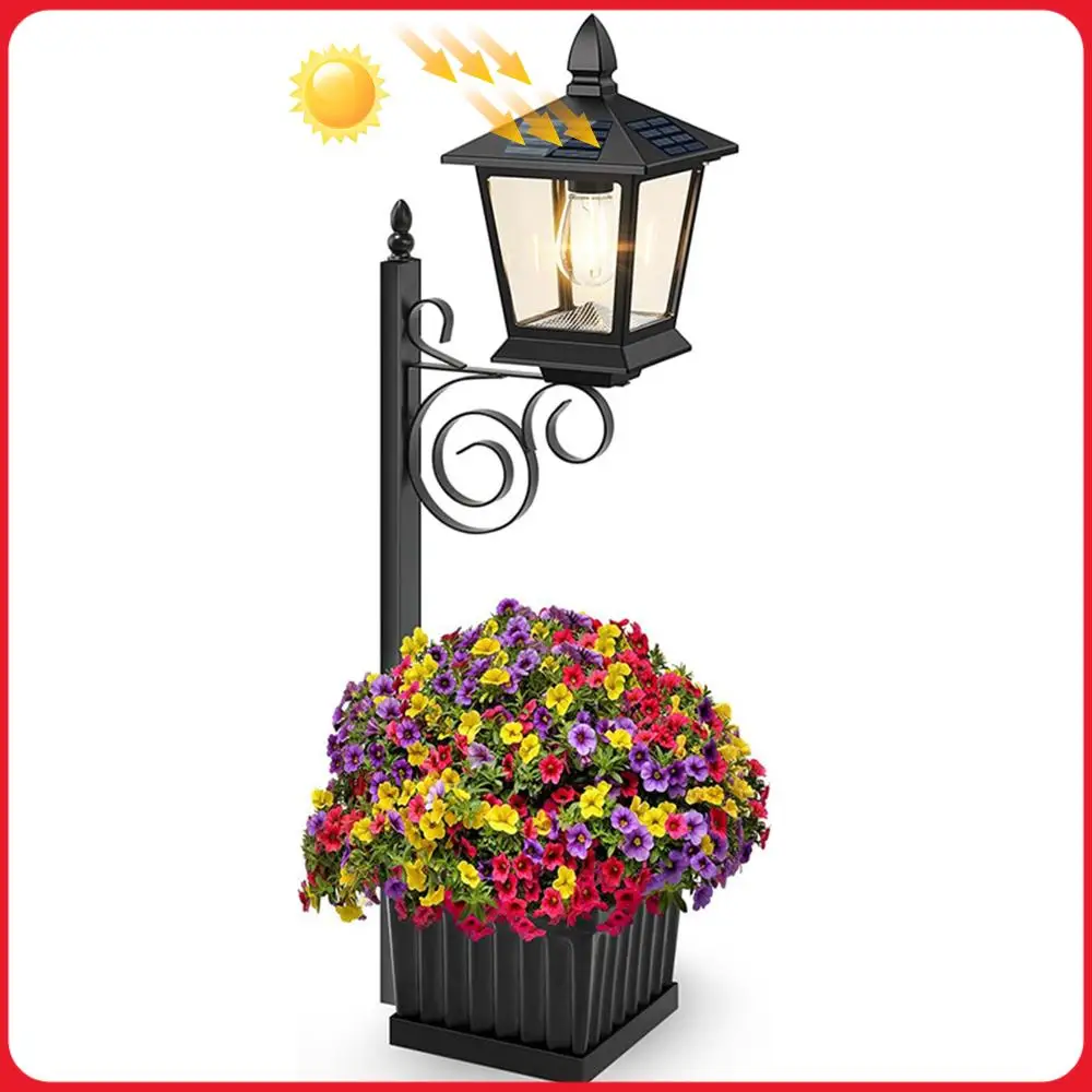 2 In 1 Outdoor Flower Pots Light with Planter Decorative Solar Lamp IP65 Waterproof for Terrace Front Pedestrian Hall Decor
2 In 1 Outdoor Flower Pots Light with Planter Decorative Solar Lamp IP65 Waterproof for Terrace Front Pedestrian Hall Decor