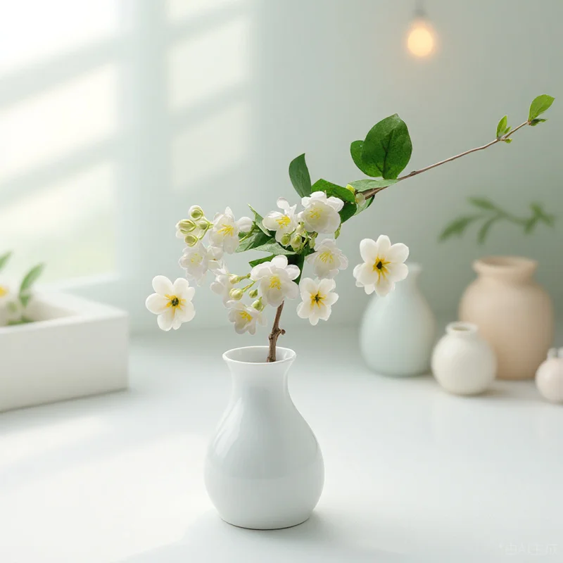 Artificial Jasmine Ornament Fabric Flower Adornment Wedding Decoration Simulation Flower Prop Home Window Decor
Artificial Jasmine Ornament Fabric Flower Adornment Wedding Decoration Simulation Flower Prop Home Window Decor