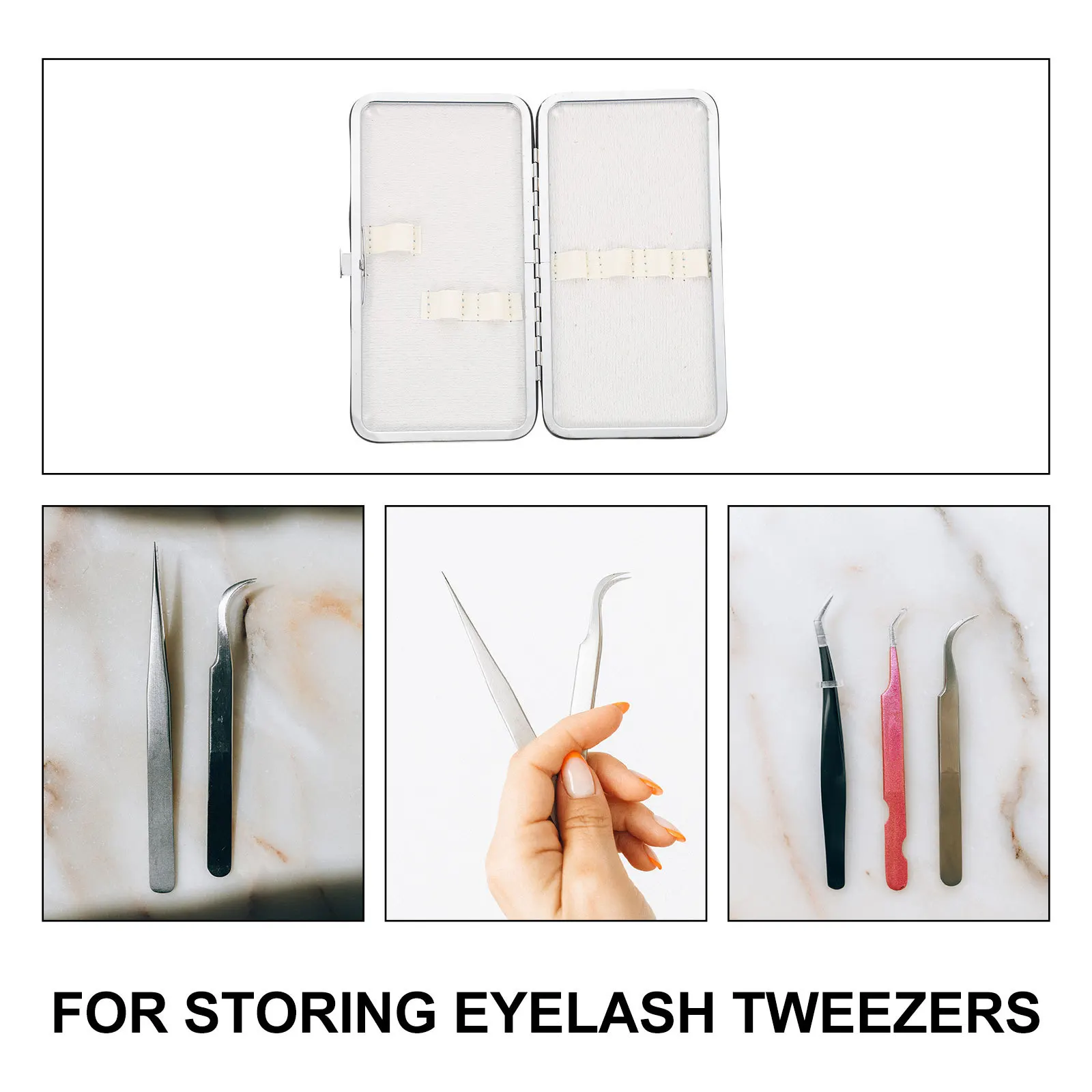 Smooth Finish Eyelash Tweezers Holding Bag Long-Lasting Makeup Tool Storage Pouch Portable Organizer for Daily Use
Smooth Finish Eyelash Tweezers Holding Bag Long-Lasting Makeup Tool Storage Pouch Portable Organizer for Daily Use