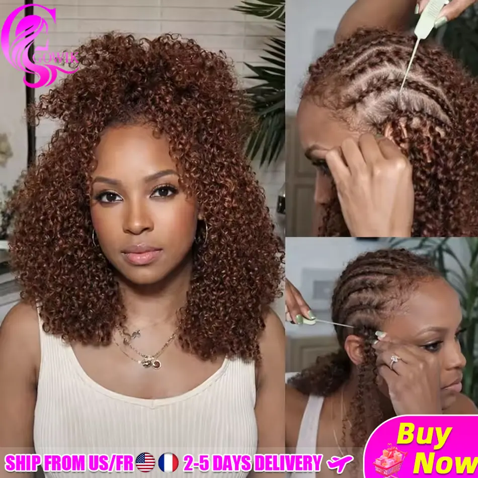 GOWIK 30 Inch #4 Color Brown Deep Wave Crochet Hair Water Wave Braiding Hair Knotless Pre-Separated Burmese Curly Feather Crochet Human Hair Extensions Invisible Knots for Boho Braids
GOWIK 30 Inch #4 Color Brown Deep Wave Crochet Hair Water Wave Braiding Hair Knotless Pre-Separated Burmese Curly Feather Crochet Human Hair Extensions Invisible Knots for Boho Braids