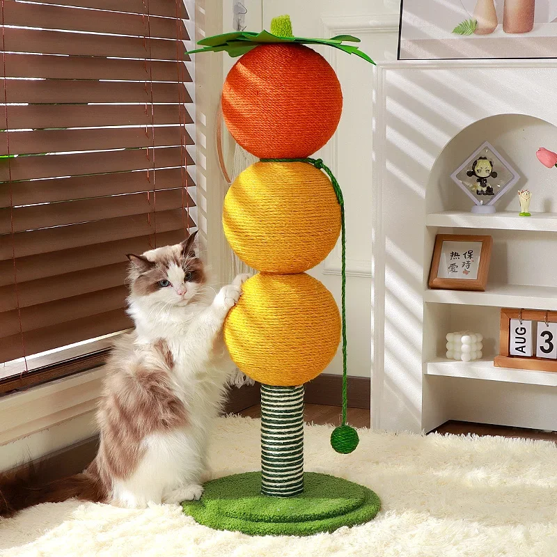 Cat scratching board, claw grinder, sisal does not drop crumbs, self-hi to relieve boredom, cat toys, climbing frame, integrated
Cat scratching board, claw grinder, sisal does not drop crumbs, self-hi to relieve boredom, cat toys, climbing frame, integrated