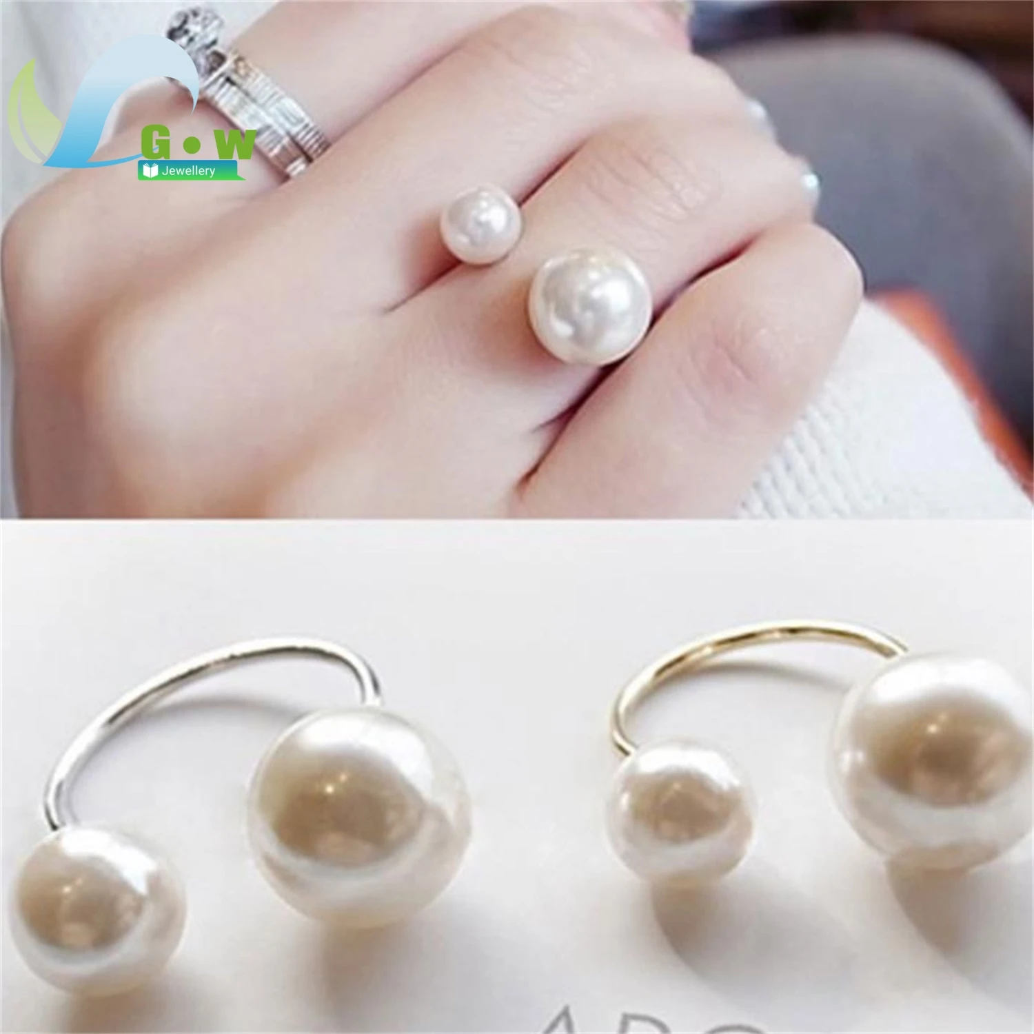 Trendy Adjustable Open Knuckle Ring Pearl Design Silver Alloy Stackable Minimalist Jewelry Gift Idea for Women Elegant Accessori
Trendy Adjustable Open Knuckle Ring Pearl Design Silver Alloy Stackable Minimalist Jewelry Gift Idea for Women Elegant Accessori