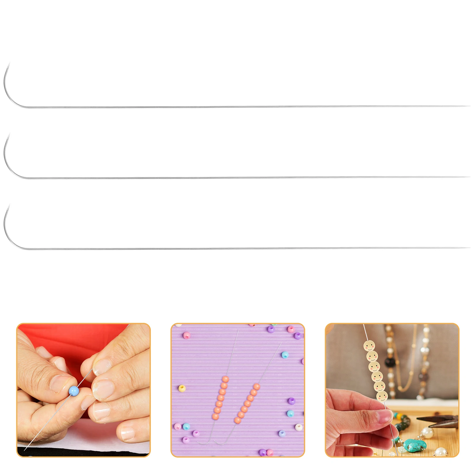 9pcs Beading Large Eye Beads Crafts Needles DIY Threader Metal Craft Tool Beading Thread Needles for Necklace Bracelet Making
9pcs Beading Large Eye Beads Crafts Needles DIY Threader Metal Craft Tool Beading Thread Needles for Necklace Bracelet Making