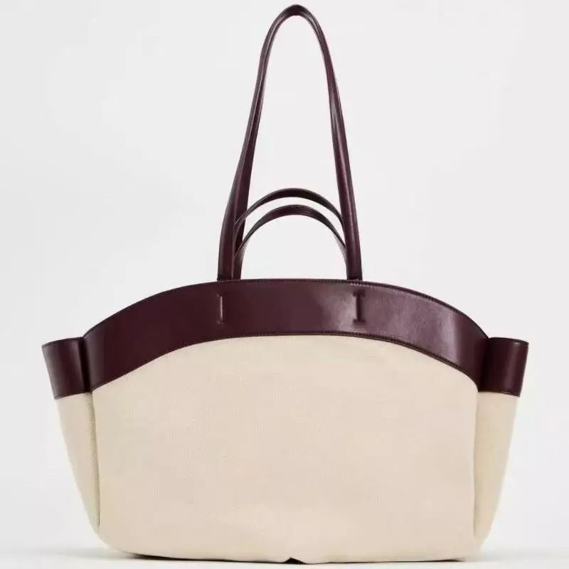 Women's bag large capacity canvas bag retro shoulder bag European and American trend portable shopping bag
Women's bag large capacity canvas bag retro shoulder bag European and American trend portable shopping bag