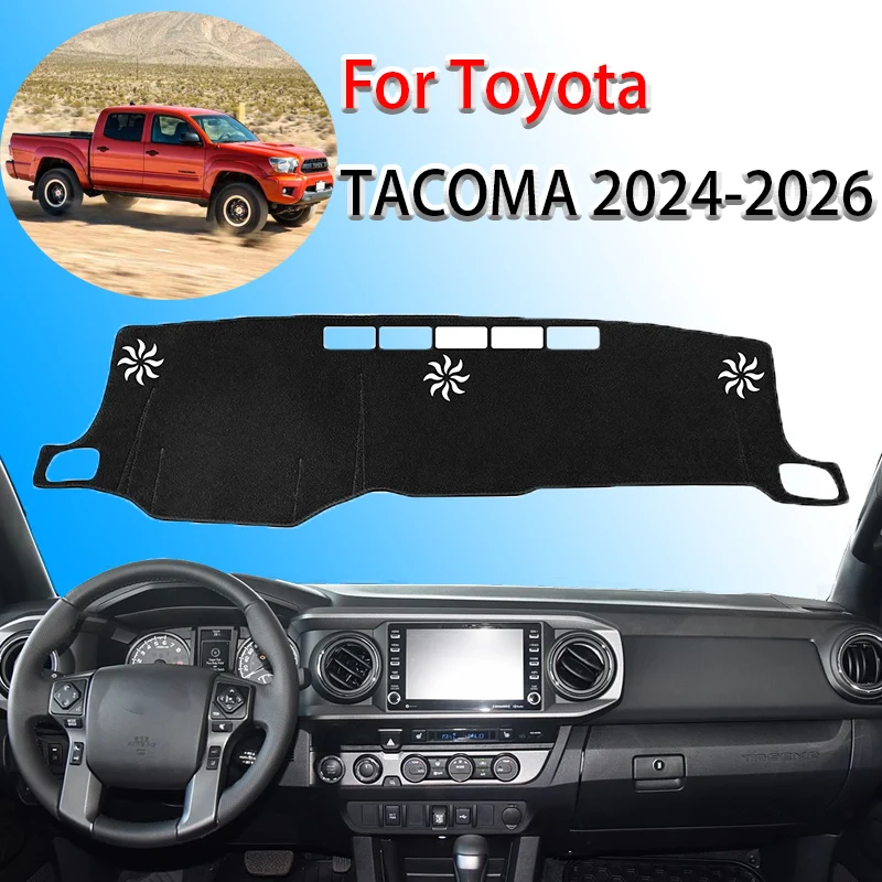 For Toyota TACOMA 2024-2026 Protective Avoid Light Carpet Car Cushion Dashboard Rug Cover Dash Mat Car Sun Shade Pad Accessories
For Toyota TACOMA 2024-2026 Protective Avoid Light Carpet Car Cushion Dashboard Rug Cover Dash Mat Car Sun Shade Pad Accessories