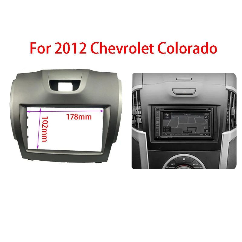 Double Din Fascia for Chevrolet TrailBlazer Isuzu D-Max Holden Colorado Radio DVD Stereo Panel Dash Mount InstallTrim Kit Frame
Double Din Fascia for Chevrolet TrailBlazer Isuzu D-Max Holden Colorado Radio DVD Stereo Panel Dash Mount InstallTrim Kit Frame