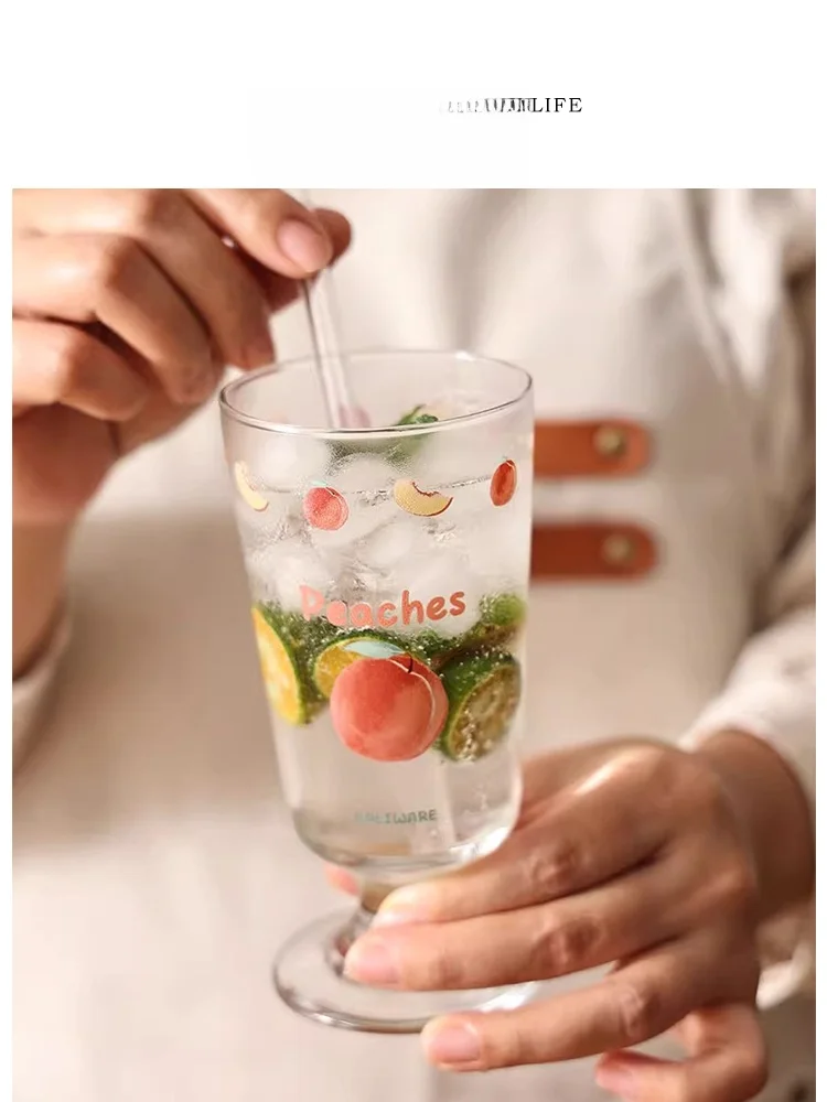 Tlife Peach Ins Style Glass Cup Champagne Drinkware Red Wine Glass High Footed Beverage Cup Trend round Shape Glassware
Tlife Peach Ins Style Glass Cup Champagne Drinkware Red Wine Glass High Footed Beverage Cup Trend round Shape Glassware