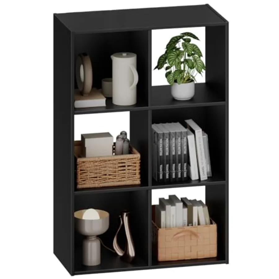 6 Cube Storage Organizer - Open Cube Bookshelf with 3 Removable Back Panels Display Storage Bookcase for Living Room Bedroom En
6 Cube Storage Organizer - Open Cube Bookshelf with 3 Removable Back Panels Display Storage Bookcase for Living Room Bedroom En