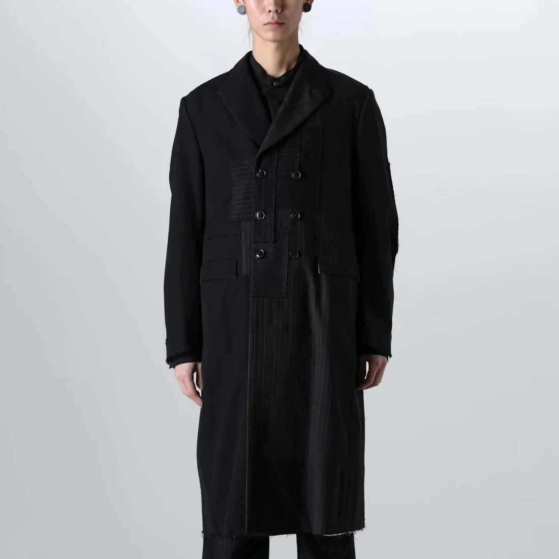 YOJI OOAK японский оригинальный дизайн, длинный костюм с сращенным темпераментом, полосатый меховой топ с бретельками
YOJI OOAK японский оригинальный дизайн, длинный костюм с сращенным темпераментом, полосатый меховой топ с бретельками