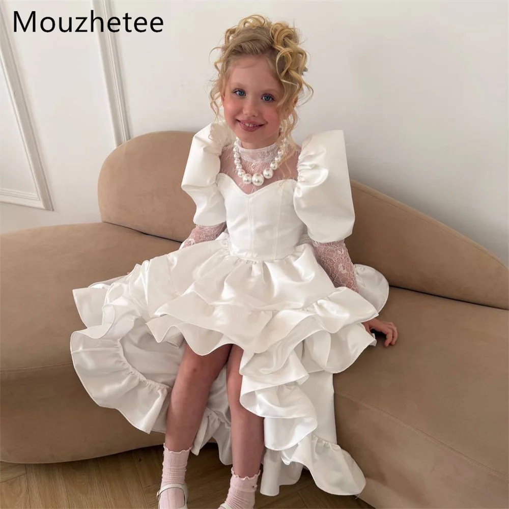Mouzhetee A-Line Lace Bow Flowers Girl Dresses Wedding Party Dress for Kids Flowers Girls Prom Gowns Customized 2026
Mouzhetee A-Line Lace Bow Flowers Girl Dresses Wedding Party Dress for Kids Flowers Girls Prom Gowns Customized 2026
